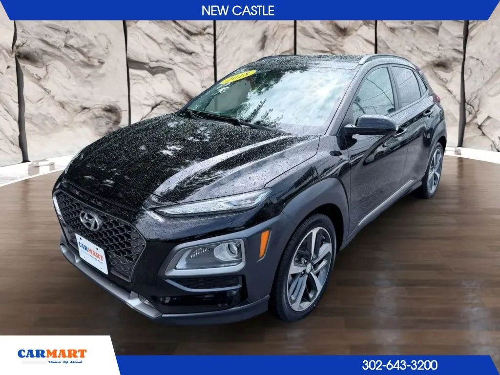 Black 2018 Hyundai Kona Limited Sport Utility 4D for sale in New Castle, DE