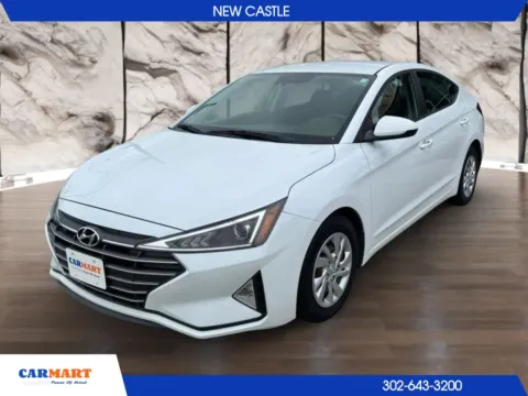 White 2020 Hyundai Elantra SE Sedan 4D for sale in New Castle, DE