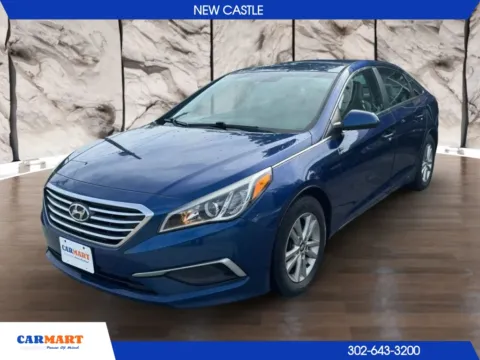 Blue 2017 Hyundai Sonata SE Sedan 4D for sale in New Castle, DE