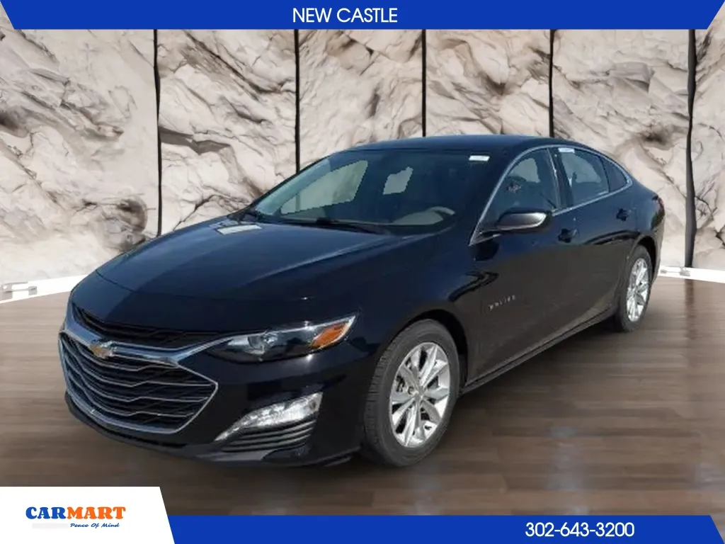 Black 2021 Chevrolet Malibu LS Sedan 4D for sale in New Castle, DE