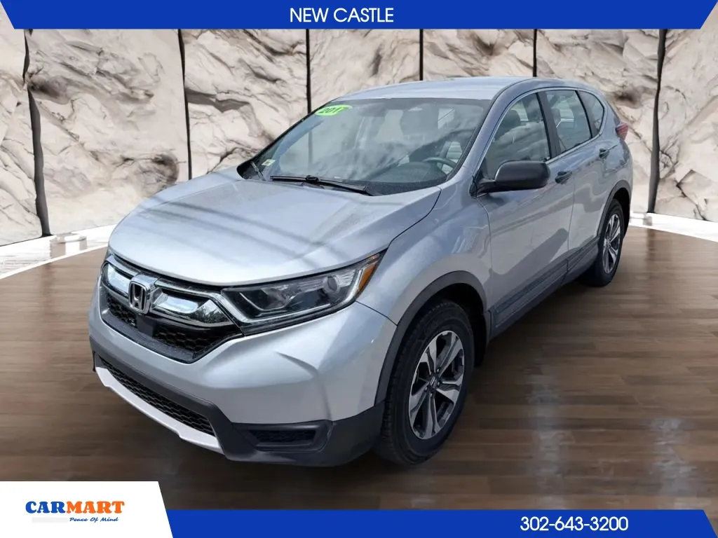 Silver 2017 Honda CR-V LX Sport Utility 4D for sale in New Castle, DE
