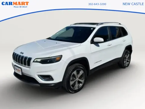 White 2019 Jeep Cherokee Limited Sport Utility 4D for sale in New Castle, DE