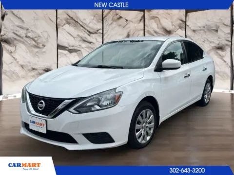 White 2017 Nissan Sentra S Sedan 4D for sale in New Castle, DE