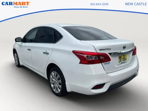 Another view of 2017 Nissan Sentra S Sedan 4D for sale in New Castle, DE at CARMART - New Castle