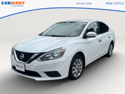 White 2017 Nissan Sentra S Sedan 4D for sale in New Castle, DE