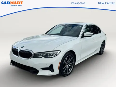 White 2019 BMW 3 Series 330i xDrive Sedan 4D for sale in New Castle, DE