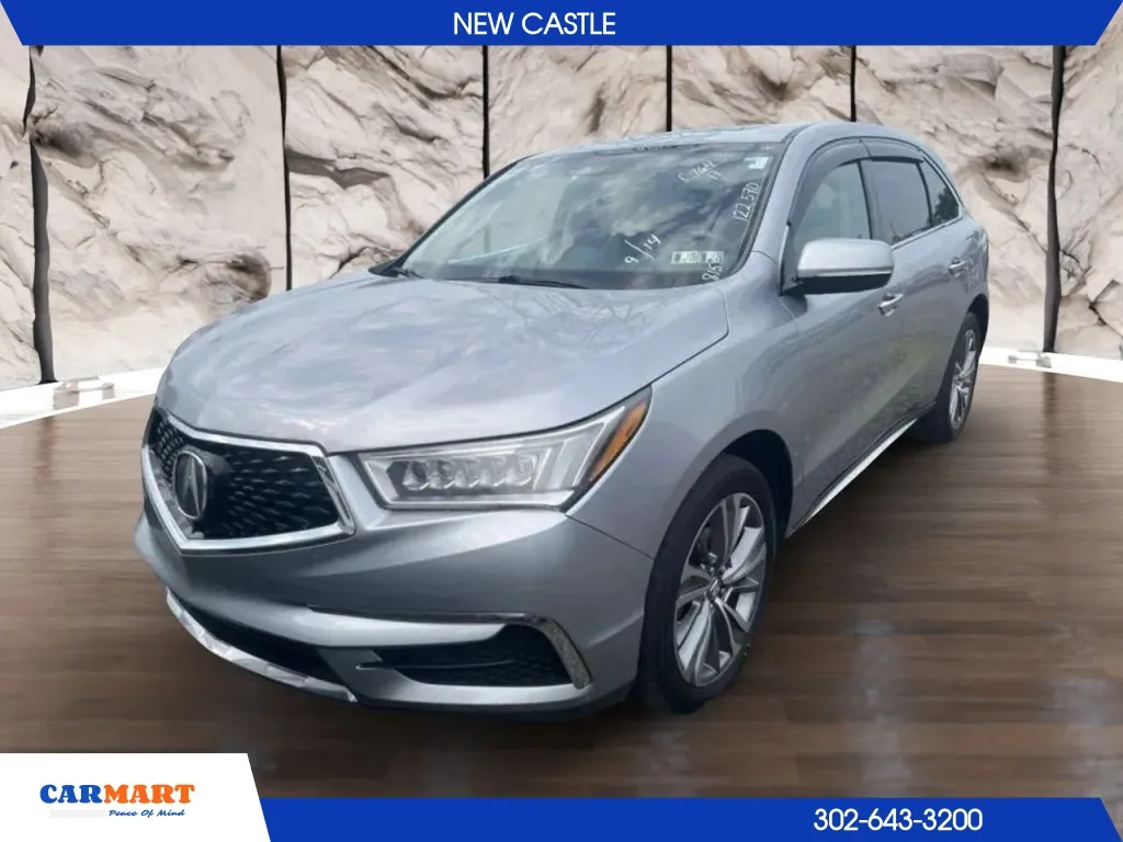 Silver 2017 Acura MDX SH-AWD Sport Utility 4D for sale in New Castle, DE