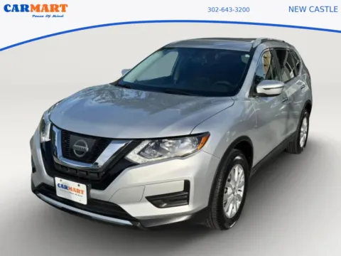 Silver 2017 Nissan Rogue SV (2017.5) Sport Utility 4D for sale in New Castle, DE