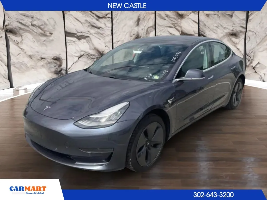 Gray 2020 Tesla Model 3 Standard Range Plus Sedan 4D for sale in New Castle, DE