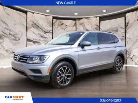 White 2021 Volkswagen Tiguan SE 4MOTION Sport Utility 4D for sale in New Castle, DE