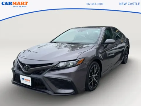 Gray 2022 Toyota Camry SE Sedan 4D for sale in New Castle, DE