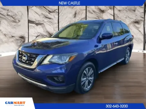 Blue 2019 Nissan Pathfinder SV Sport Utility 4D for sale in New Castle, DE