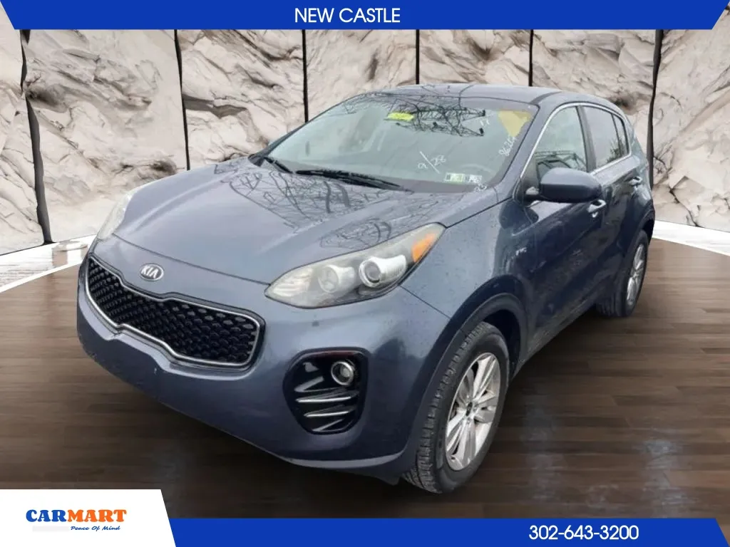 Blue 2017 Kia Sportage LX Sport Utility 4D for sale in New Castle, DE