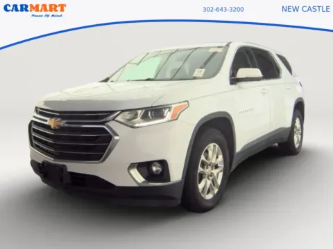 White 2019 Chevrolet Traverse LT Sport Utility 4D for sale in New Castle, DE