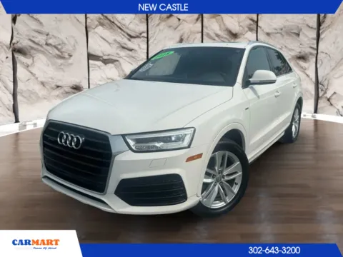White 2018 Audi Q3 Premium Plus Sport Utility 4D for sale in New Castle, DE