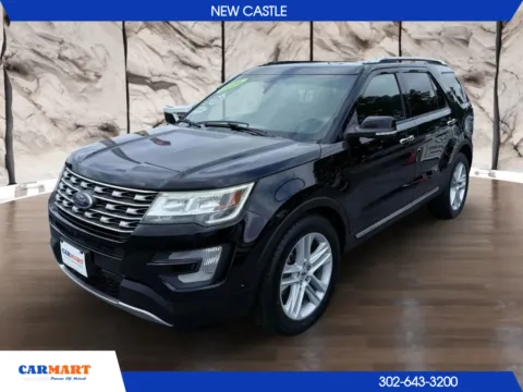 Black 2016 Ford Explorer Limited Sport Utility 4D for sale in New Castle, DE