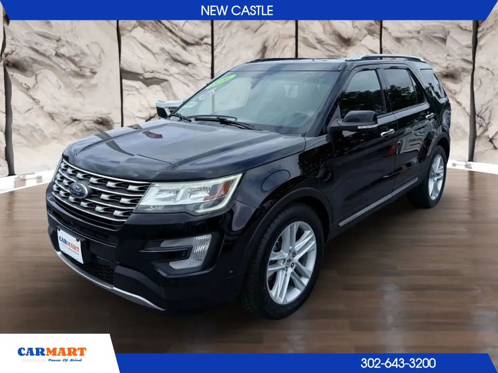 Black 2016 Ford Explorer Limited Sport Utility 4D for sale in New Castle, DE