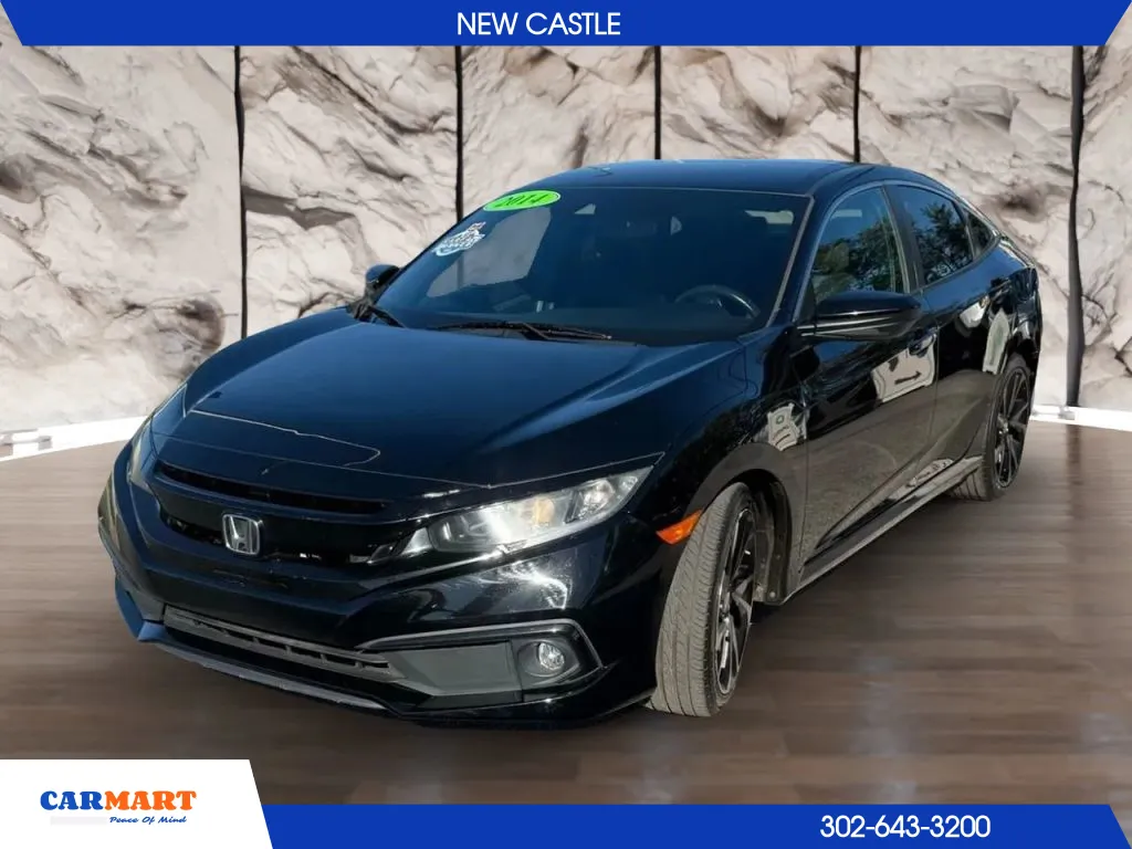Black 2019 Honda Civic Sport Sedan 4D for sale in New Castle, DE