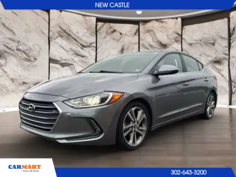 Gray 2017 Hyundai Elantra Limited Sedan 4D for sale in New Castle, DE