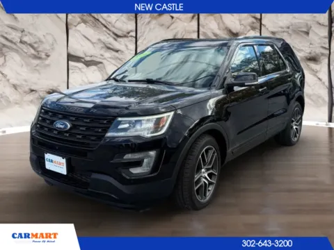 Black 2016 Ford Explorer Sport SUV 4D for sale in New Castle, DE