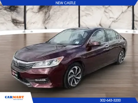 Red 2017 Honda Accord EX-L Sedan 4D for sale in New Castle, DE