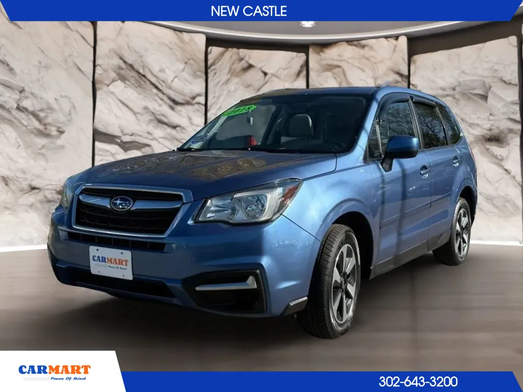 Blue 2018 Subaru Forester 2.5i Premium Sport Utility 4D for sale in New Castle, DE