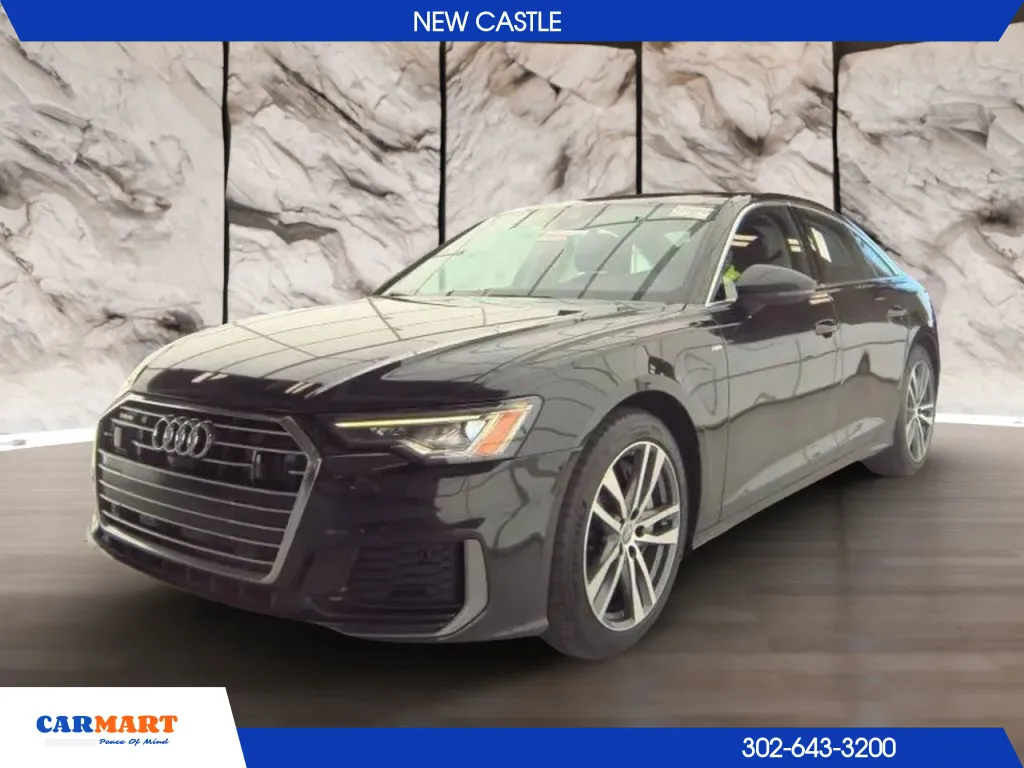 Black 2019 Audi A6 55 TFSI Premium Plus Sedan 4D for sale in New Castle, DE