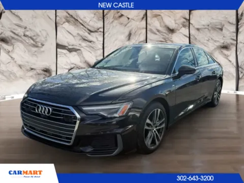 Black 2019 Audi A6 55 TFSI Premium Plus Sedan 4D for sale in New Castle, DE