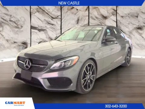 Gray 2017 Mercedes-Benz Mercedes-AMG C-Class C 43 AMG Sedan 4D for sale in New Castle, DE