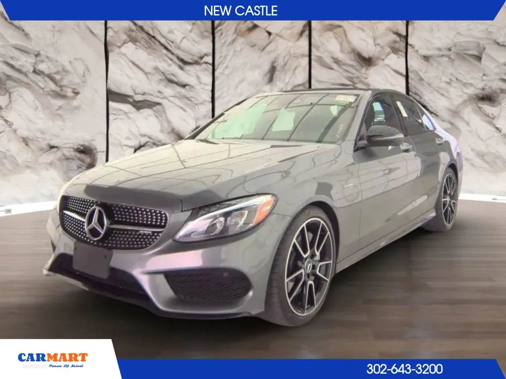 Gray 2017 Mercedes-Benz Mercedes-AMG C-Class C 43 AMG Sedan 4D for sale in New Castle, DE