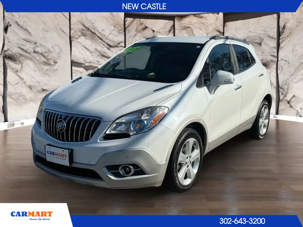 White 2016 Buick Encore Premium Sport Utility 4D for sale in New Castle, DE