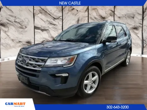 Blue 2018 Ford Explorer XLT Sport Utility 4D for sale in New Castle, DE