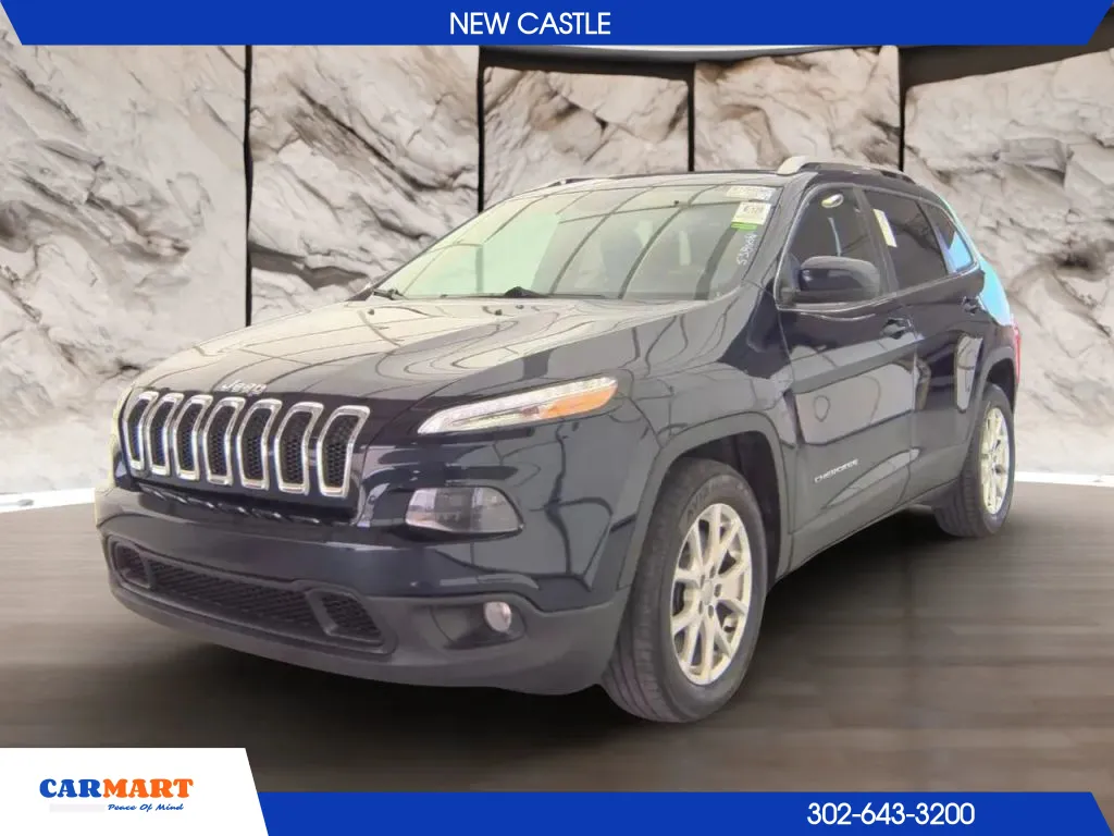 Blue 2016 Jeep Cherokee Latitude Sport Utility 4D for sale in New Castle, DE