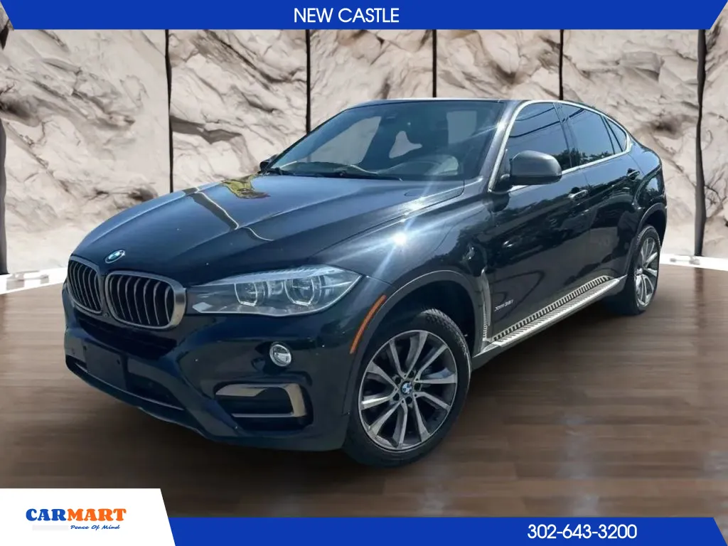 Black 2016 BMW X6 xDrive35i Sport Utility 4D for sale in New Castle, DE
