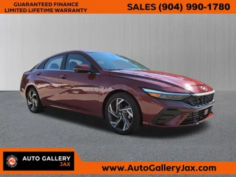 Red 2024 Hyundai Elantra Limited for sale in Jacksonville, FL