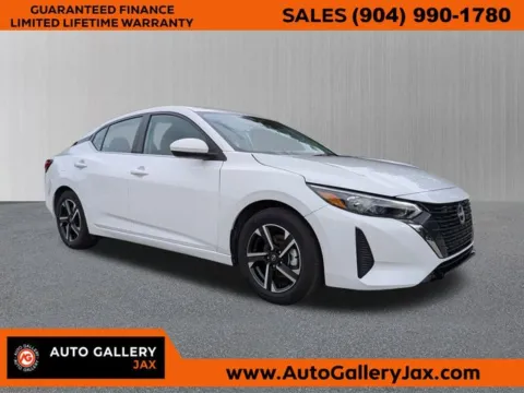White 2025 Nissan Sentra SV for sale in Jacksonville, FL