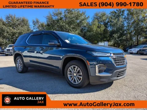 Blue 2023 Chevrolet Traverse LT for sale in Jacksonville, FL
