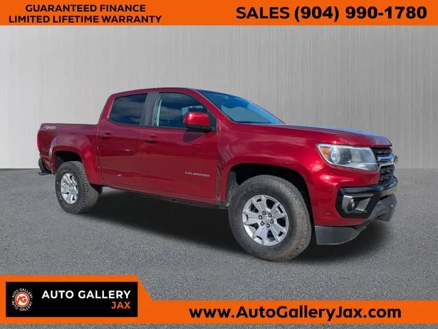 Red 2021 Chevrolet Colorado LT for sale in Jacksonville, FL