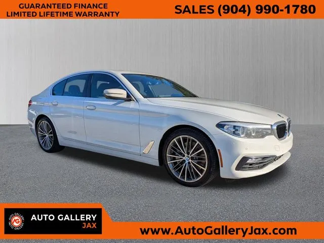 White 2018 BMW 5 Series 530i for sale in Jacksonville, FL