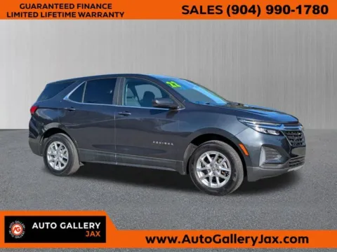 Gray 2022 Chevrolet Equinox LT for sale in Jacksonville, FL