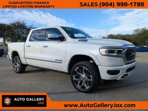 White 2020 Ram 1500 Limited for sale in Jacksonville, FL