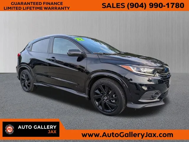 Black 2022 Honda HR-V Sport for sale in Jacksonville, FL