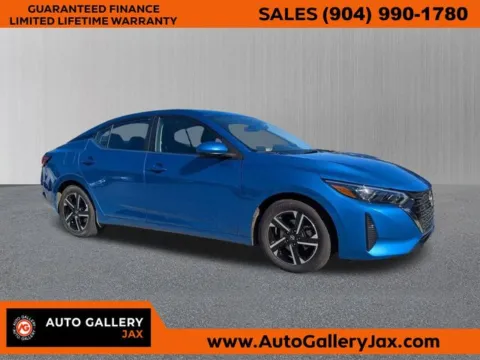 Blue 2024 Nissan Sentra SV for sale in Jacksonville, FL
