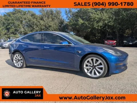 Blue 2020 Tesla Model 3 Long Range for sale in Jacksonville, FL