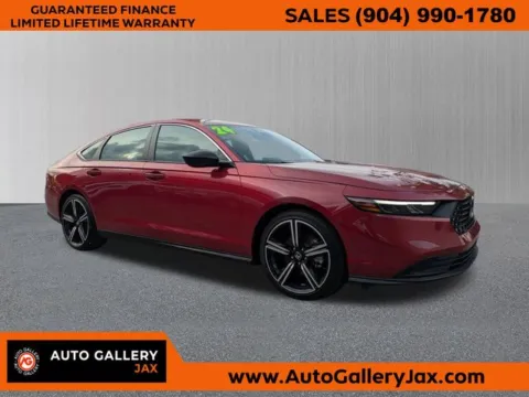 Red 2024 Honda Accord Hybrid Sport for sale in Jacksonville, FL