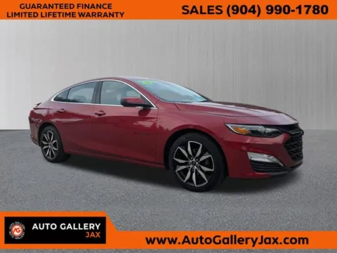 Red 2023 Chevrolet Malibu RS for sale in Jacksonville, FL
