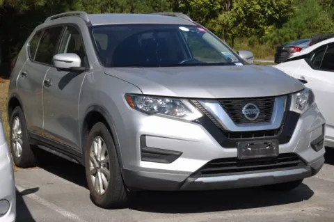 Silver 2018 Nissan Rogue SV for sale in Jacksonville, FL