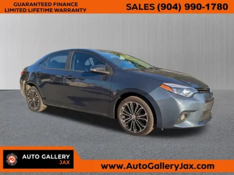 Gray 2015 Toyota Corolla S Plus for sale in Jacksonville, FL