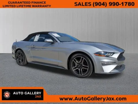 Silver 2022 Ford Mustang EcoBoost Premium for sale in Jacksonville, FL