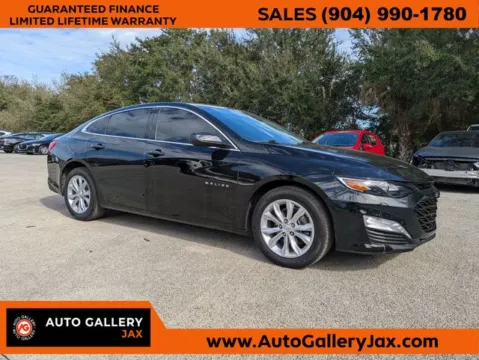 Black 2024 Chevrolet Malibu LT for sale in Jacksonville, FL